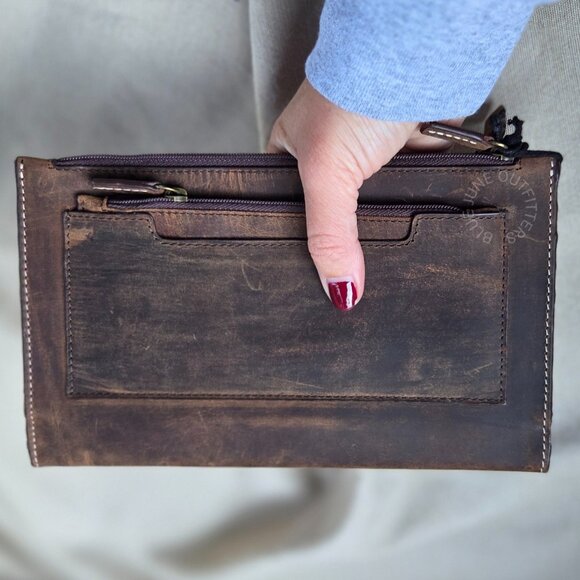 Myra Roadstop Wallet – Stylish Cowhide & Leather Wallet for Women | Myra Wallet - Picture 2 of 6